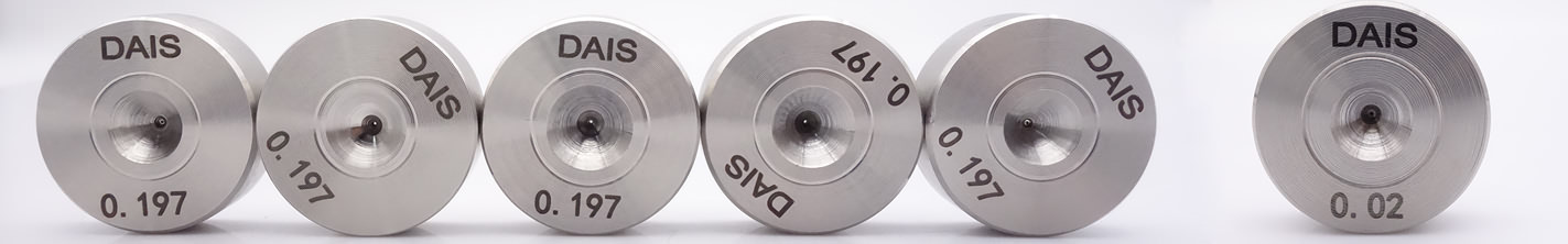 Tungsten carbide dies