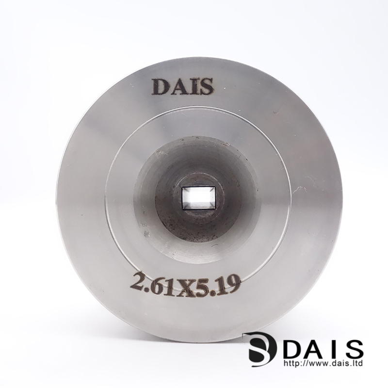 2.61x5.19mm Shaped PCD Wire Drawing Die