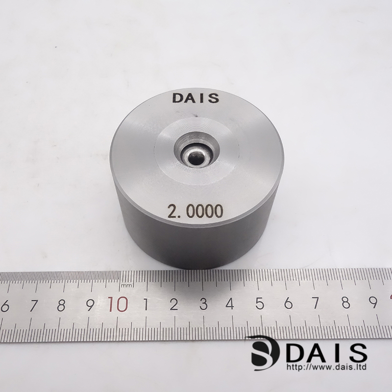 2.000  Tungsten carbide bunching die